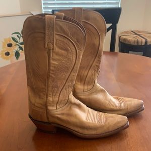Vintage Lucchese cowboy boots